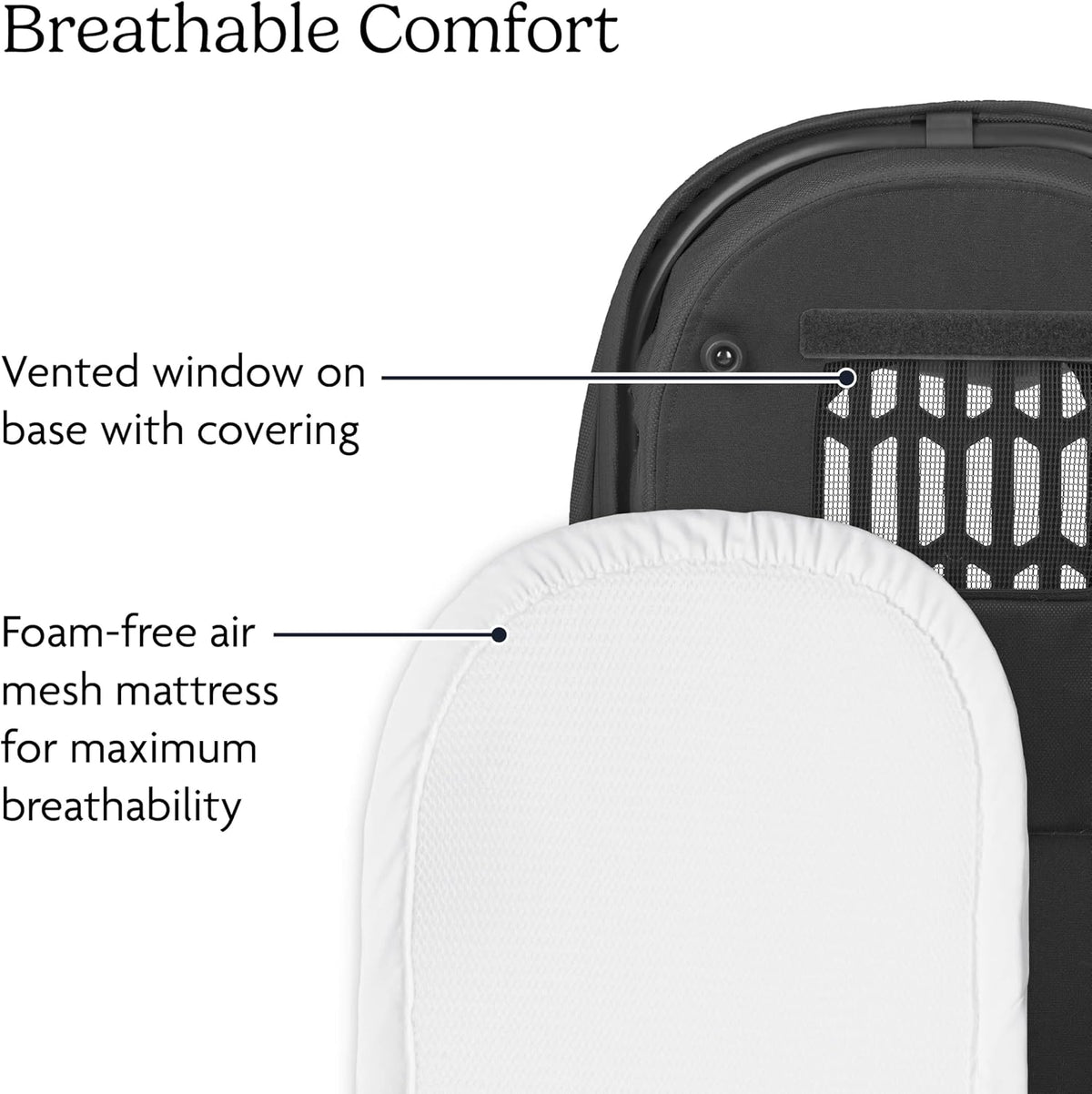 UPPAbaby Bassinet V3 - Fits with Vista, Cruz, Ridge Strollers - Owen